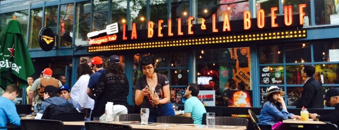 La Belle & La Boeuf - Burger Bar - Montréal - Sainte-Catherine O 18+ is one of Best Montreal Burgers.