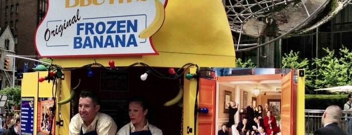 Bluth’s Frozen Banana Stand is one of NYC Food to Try.