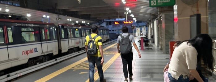 RapidKL Plaza Rakyat (ST4) LRT Station is one of MRT and LRT in 2023-24.