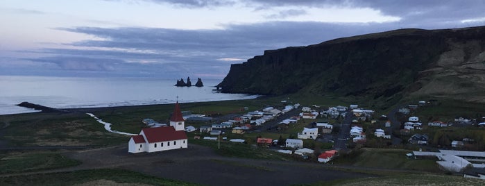 Vík í Mýrdal is one of Iceland (non-Reykjavik).