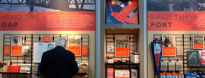 Golden Gate Bridge Welcome Center is one of San Francisco 2017/18.