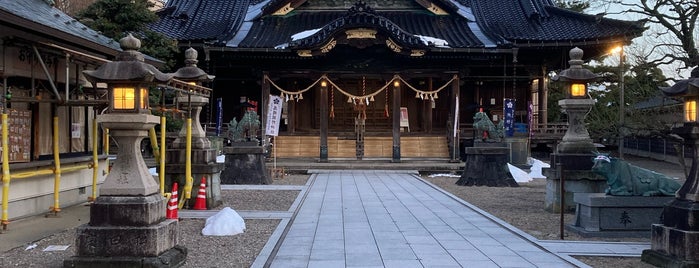 高岡関野神社 is one of 式内社 越中国.