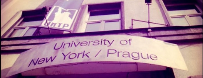 University of New York in Prague (B Building) is one of Tempat yang Disukai M.