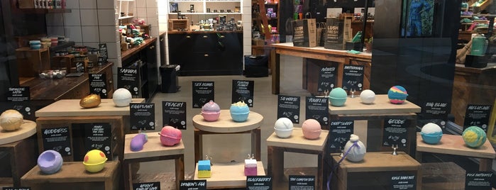 Lush Cosmetics is one of Cicely’s Liked Places.
