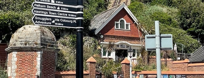 East Hill Cliff Railway is one of Hastings.
