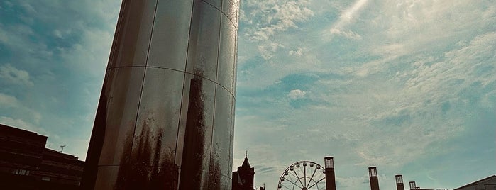 Water Tower by William Pye is one of DW filming locations in Wales.