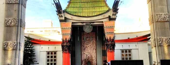 TCL Chinese Theatre is one of Universal Studios Hollywood.