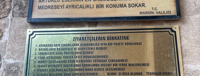 Hatuniye Medresesi is one of MARDİN.