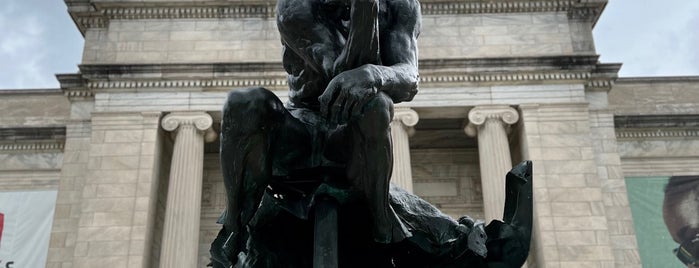 The Thinker by Auguste Rodin is one of CLEVELAND.