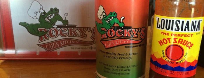 Rocky's Canjun Kitchen is one of Lynn' List.