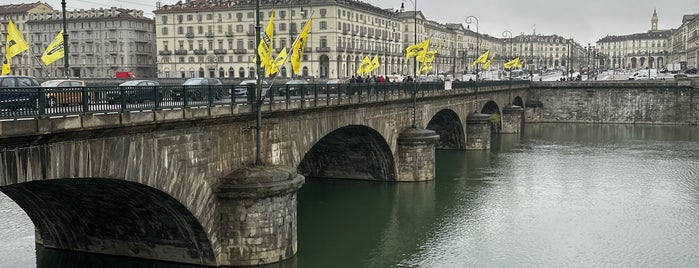 Ponte Vittorio Emanuele I is one of Luoghi dell'amore Loveville 2014 - Torino.
