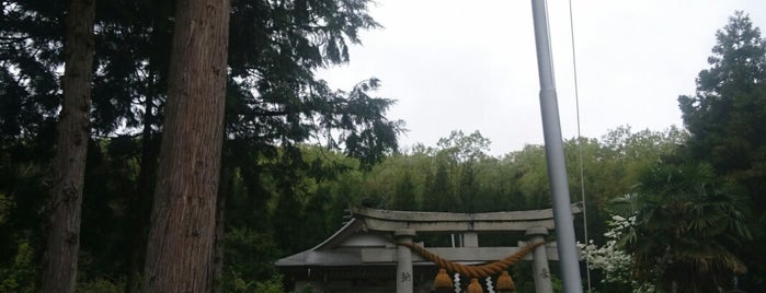 白鳥神社 is one of 式内社 越中国.