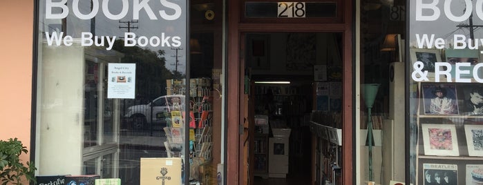 Angel City Books & Records is one of santa monica etc.
