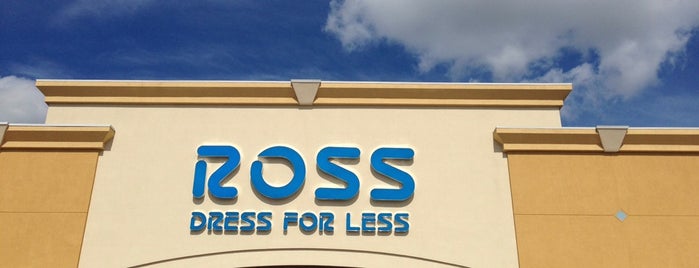 Ross Dress for Less is one of Clothing.