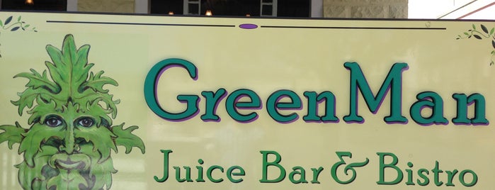 GreenMan Juice Bar & Bistro is one of Carrot.