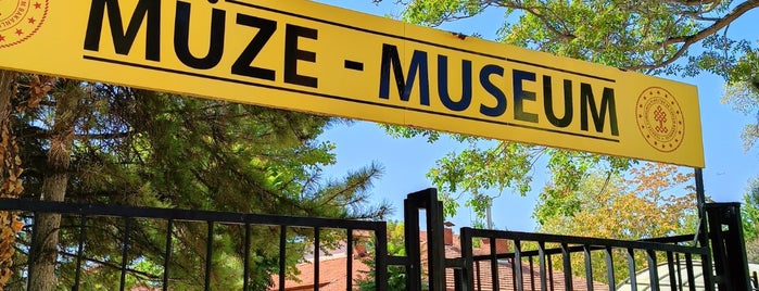 Niğde Müzesi is one of Niğde ve civarı.