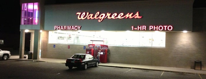 Walgreens is one of A : понравившиеся места.