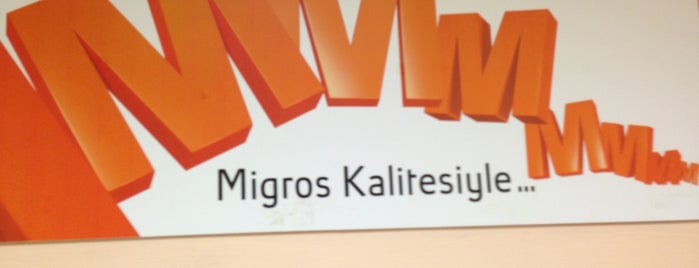 Migros is one of ALIŞVERİŞ MERKEZLERİ.
