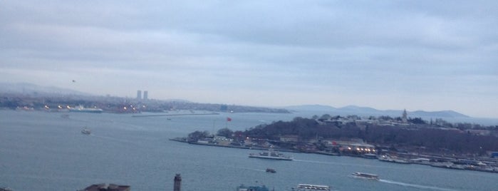 Galata Tower is one of Istanbul'da Manzara.