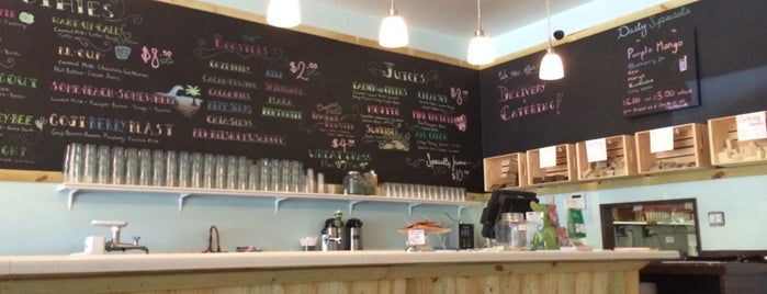 The Vegan Cafe & Juice Bar is one of Home Again.