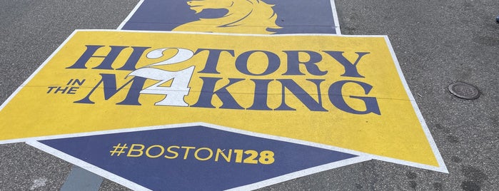 Boston Marathon Finish Line is one of NYC.