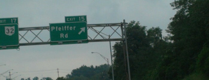 I-71 Exit 15 - Pfeiffer Rd is one of Morning.