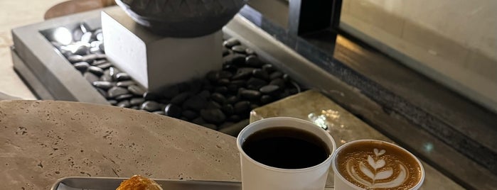 Convoy Coffee is one of Riyadh cafes ☕️.