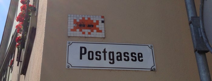 Invader I is one of Find the Space Invaders in Berne...!.