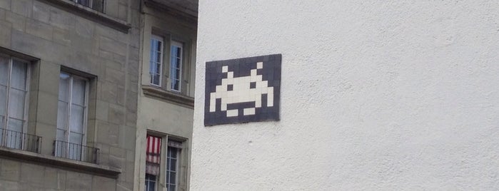 Find the Space Invaders in Berne...!