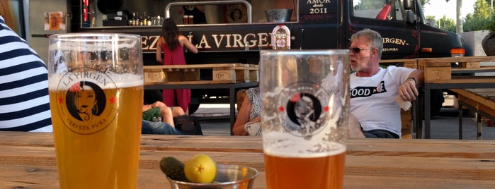 Cervezas La Virgen is one of Burguers.