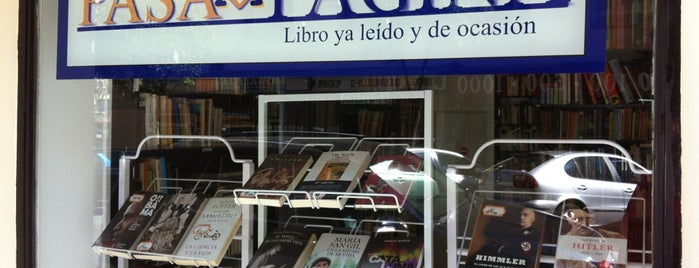 Librería Pasapágina is one of Tempat yang Disukai Alejandro.