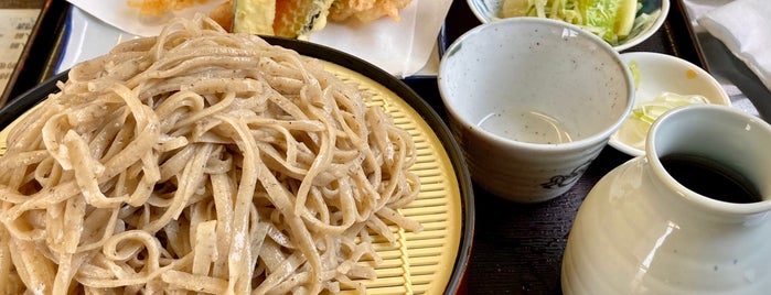 真名子そば is one of Asian Food(Neighborhood Finds)/SOBA.