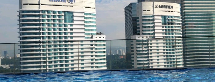 Rooftop Pool Aloft is one of Kuala Lumpur 2023.