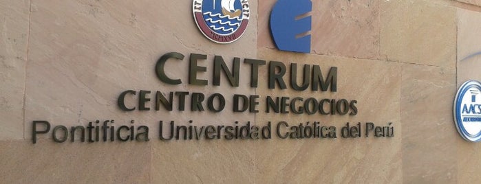 CENTRUM Católica is one of Nilo 님이 좋아한 장소.
