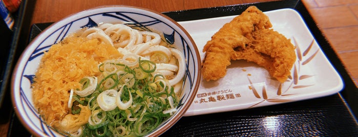 丸亀製麺 is one of 丸亀製麺飲み放題実施店舗.