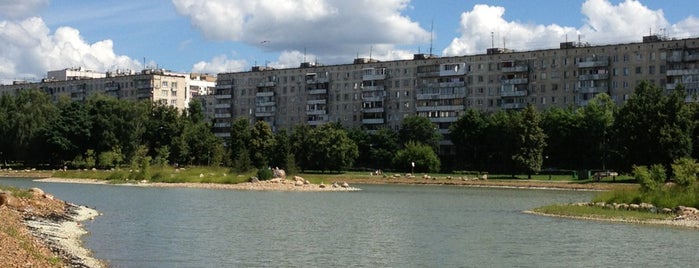 Большой Ангарский пруд is one of Рутина.