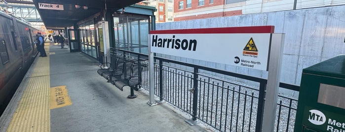 Metro North - Harrison Train Station is one of Trainspotter Badge -- New York.