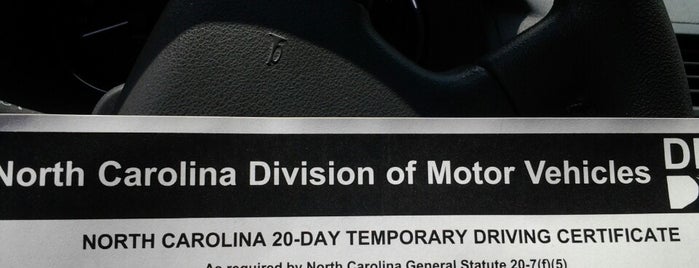 NC DMV is one of really!!!.