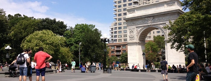 Washington Square Park is one of A Virtual Map of NYU Student Life.