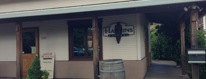 Hawkins Cellars is one of Tempat yang Disukai Darrin.