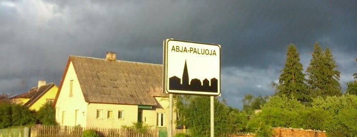 Abja-Paluoja is one of Eesti linnad/Estonian cities.