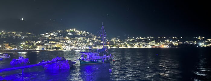 Faros bar is one of leros.