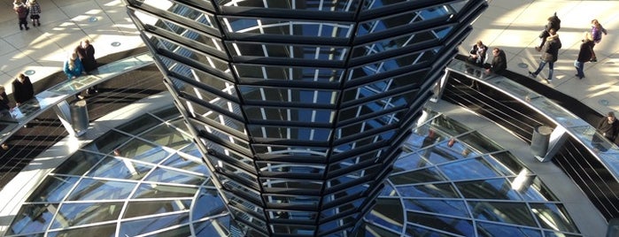 Reichstagskuppel is one of Berlin.
