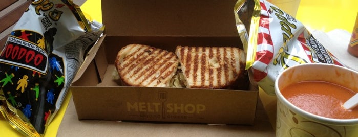 Melt Shop is one of Grilled Cheese & Tomato Soup Time.