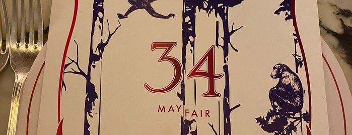 34 Mayfair is one of My London.