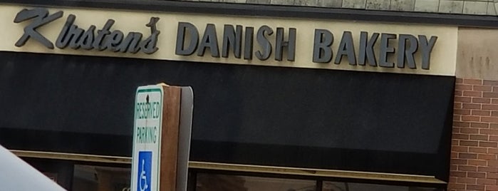 Kirsten's Danish Bakery is one of Lugares favoritos de Spencer.