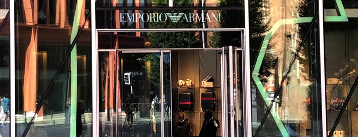 Emporio Armani Store is one of places I've ever visited..