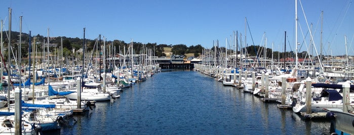 Monterey Harbor is one of Roadtrip California.