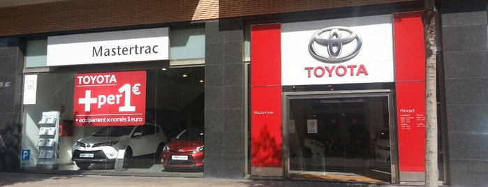 Mastertrac Toyota is one of Puntos de Venta y Taller de Grupo M Automoción.