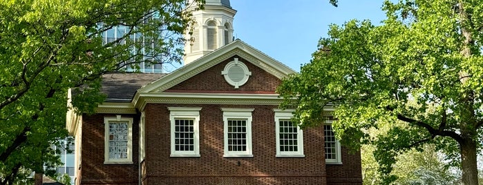 Carpenters' Hall is one of Philadelphia.